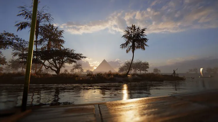 The Nile and the Pyramid