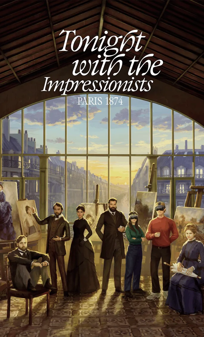 Tonight with the Impressionists poster